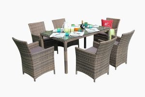 ATC Garden poly rattan dining set