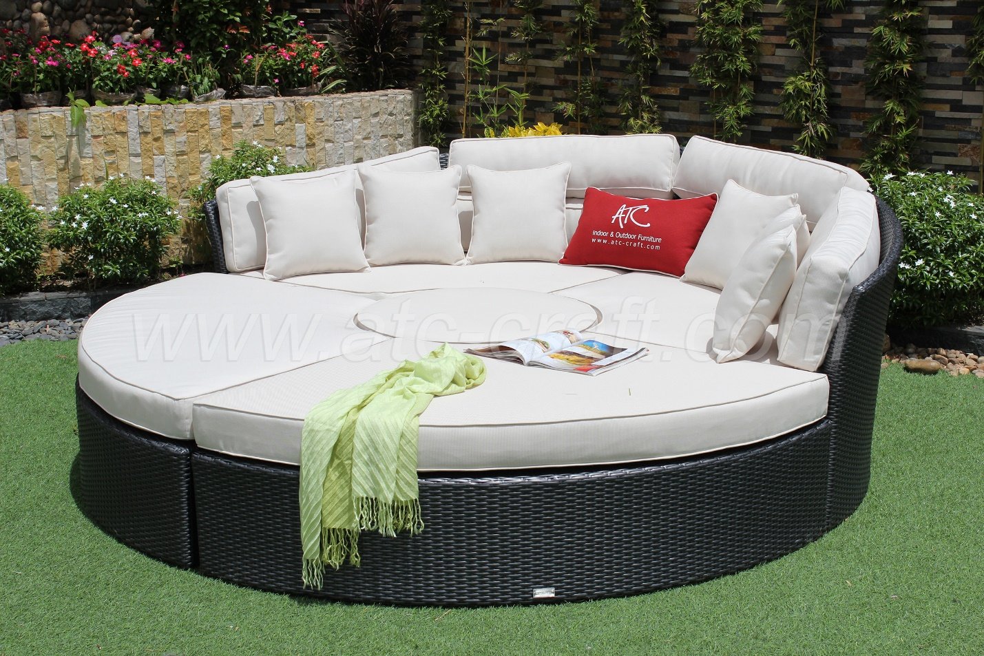 Synthetic-rattan-wicker-daybeds-ATC-Furniture-Manufacturer Synthetic rattan wicker daybeds