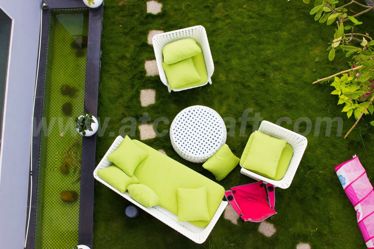 Comfortable-rattan-sofa-set-for-outdoor-living-area Comfortable rattan sofa set for outdoor living area