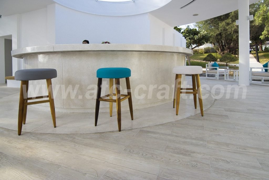 Blue-and-Brown-is-a-good-combination-bar-furniture-set Blue and Brown is a good combination bar furniture set