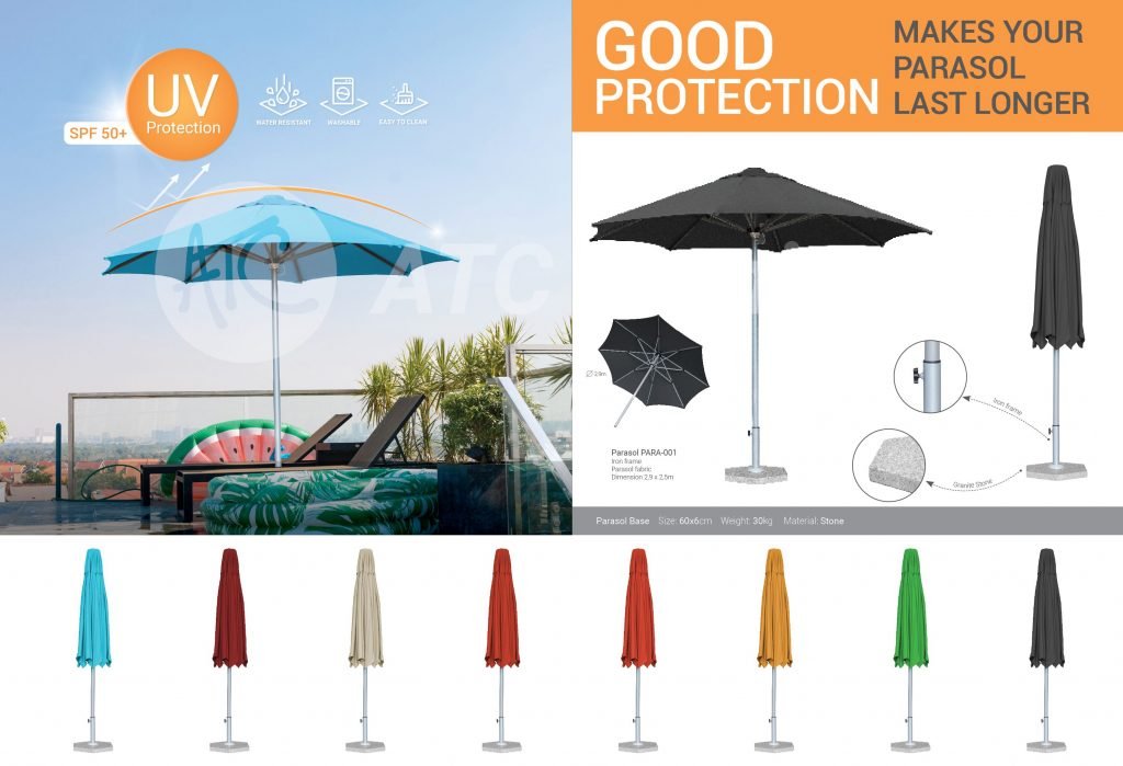 Cantilever Garden Parasol and Shade