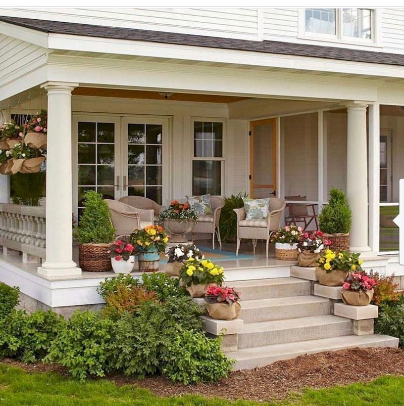 The front porch as the style of your house